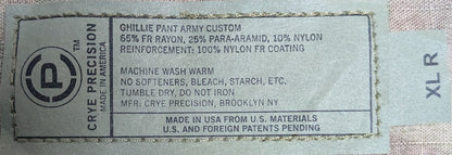 NWT Crye Precision Base Layer Custom Ghillie Pants and Coat OCP Multicam XL-R (ab14-25Jul2)