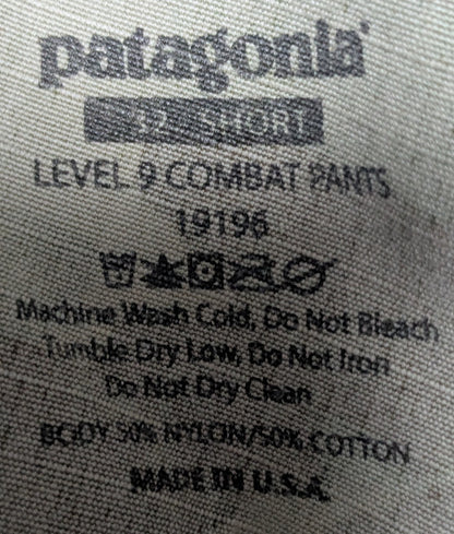 Patagonia Level 9 Combat Pants OCP 32 Short (DB5-25Aug42)