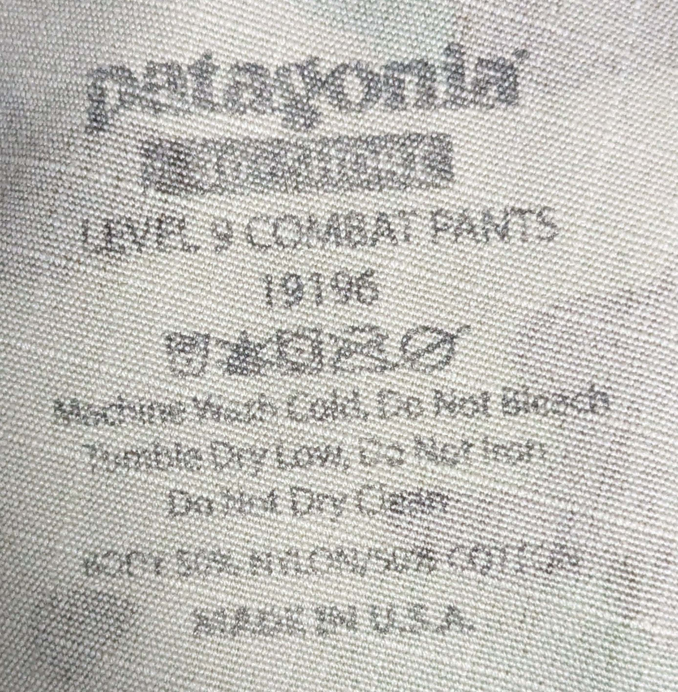 Patagonia L9 Multicam Combat Pants 30 Short (FB14-26Mar30)