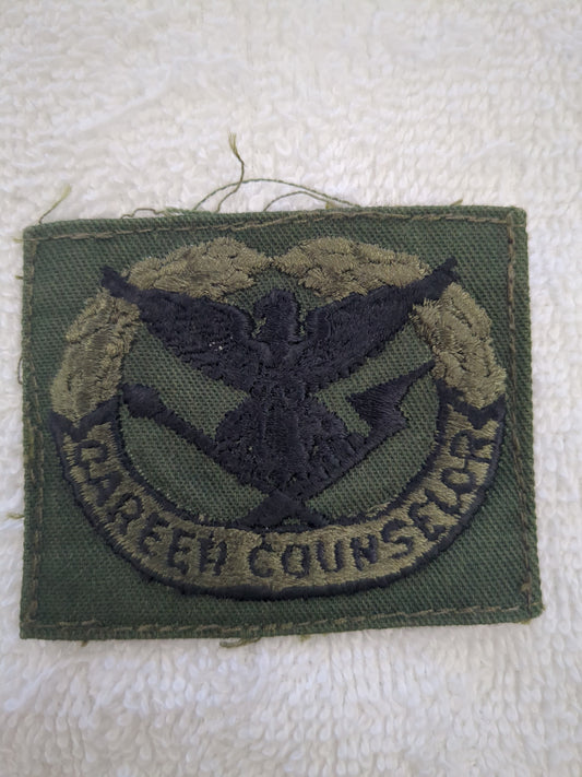 US Army Career Counselor Badge Subdued Sew (WSB12-CounselorBadge)
