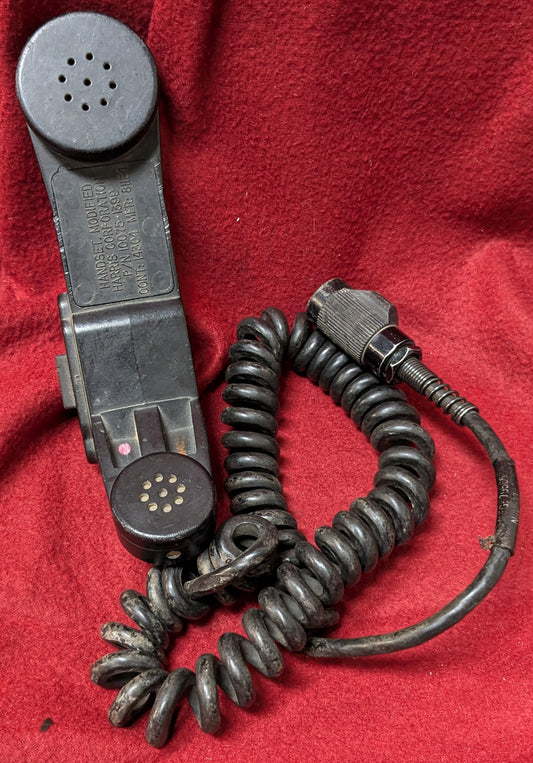 Handset, Modified Harris Corporation 5 Pin (cb06-25May109)