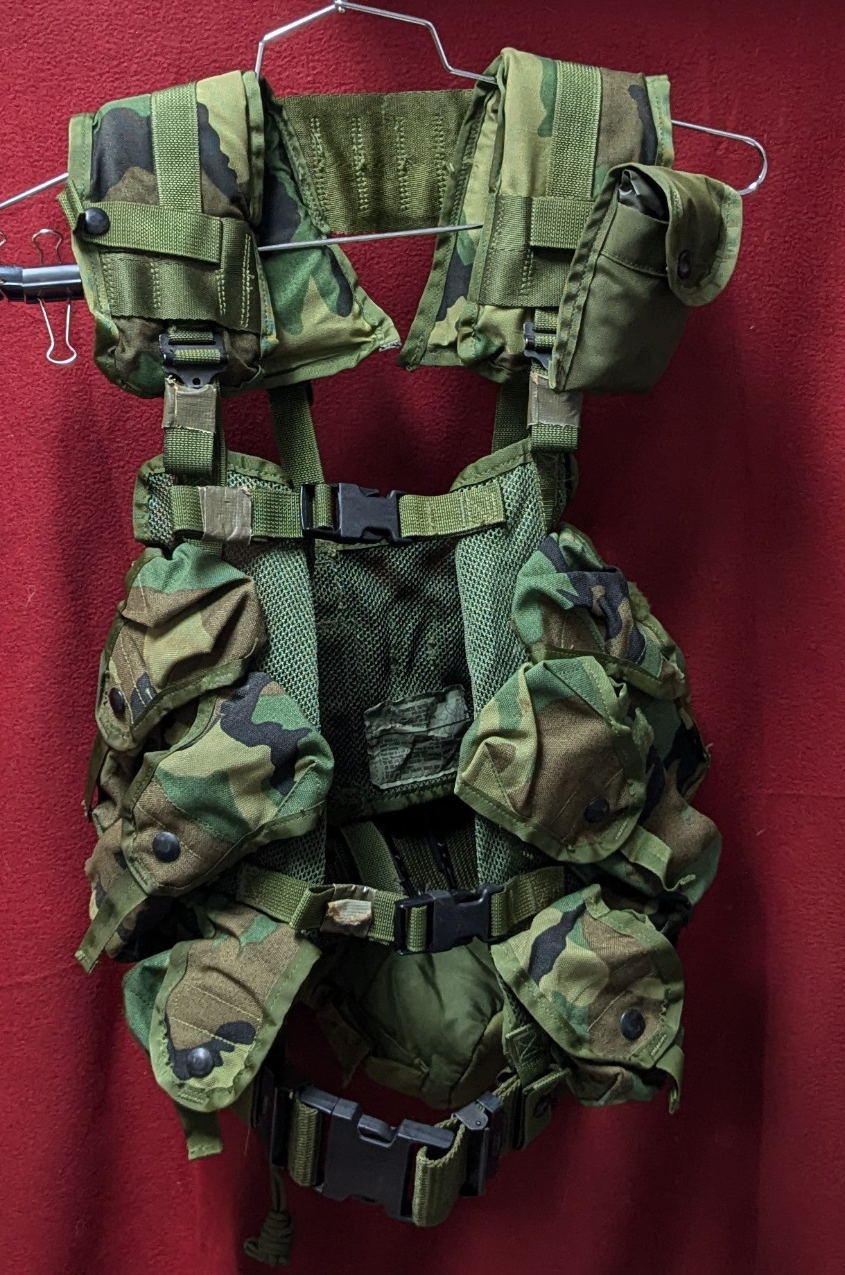 NOS OCP Load Bearing Vest, Equipment Belt, Canteen and Canteen Cover (DC11-25May141)