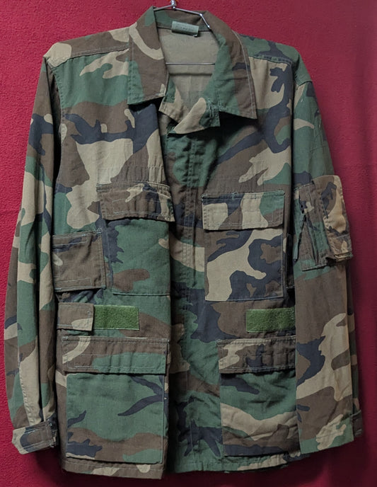 Vintage USGI Woodland Camouflage Pattern Air Crew Jacket Medium Short (DC5-26Mar47)