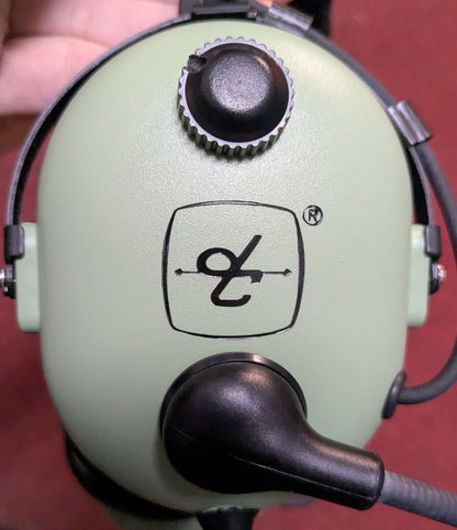 NOS David Clark H8530 Pro-Audio Headset Dual Volume Controls (FA5-25Nov39)