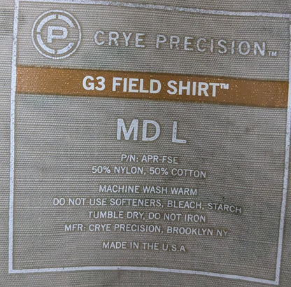 Crye Precision G3 Field Shirt MD L (DC1-25Oct20)
