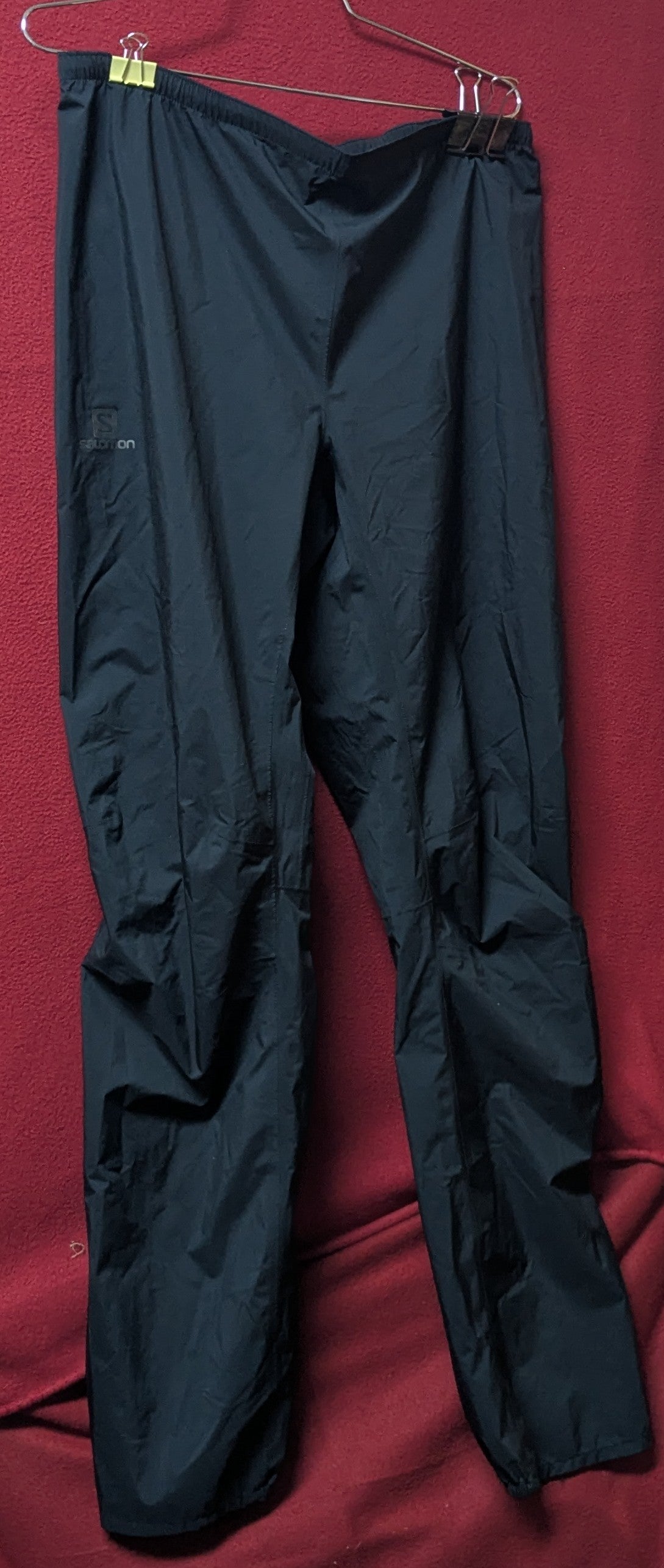 Salomon Bonatti Black Men's Trail Top and Bottoms (AA02-26Jan14)