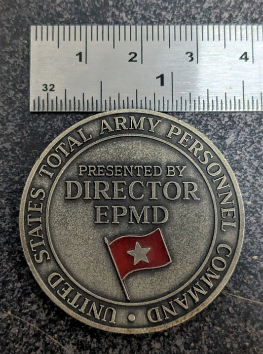 Challenge Coin Army Enlisted Personnel Management Directorate EPMD Director (CHCC-26Jul09)