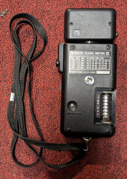 MInolta Flash Meter III (DB11-25Aug19)