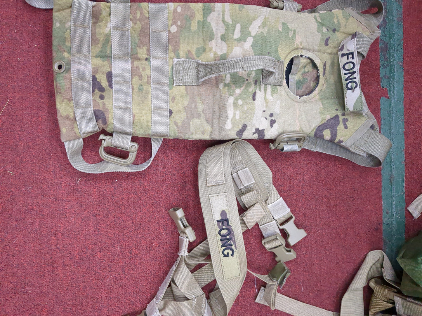 Fong BB Mod MAIL-IN - v.12 "Ranger Ready" OCP Large Molle II Ruck w/ The Gibson Configuration w/ Name Tape & Cat Eyes (V12 2026-07)