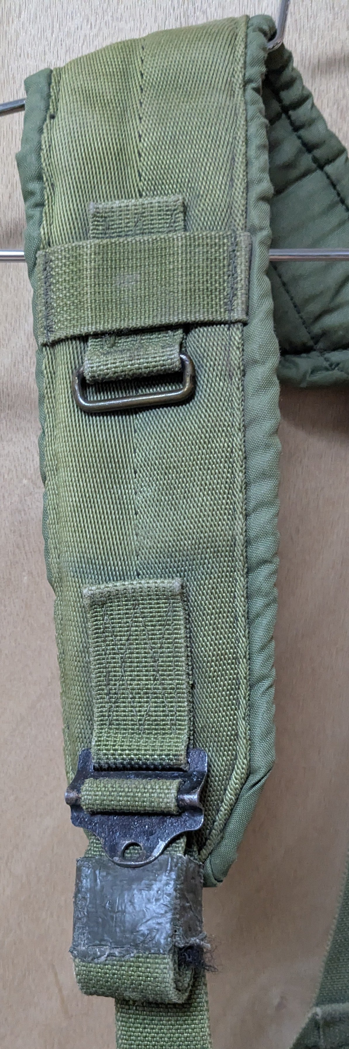 OD Pistol Web Belt w/Suspender Harness (26Jun02)