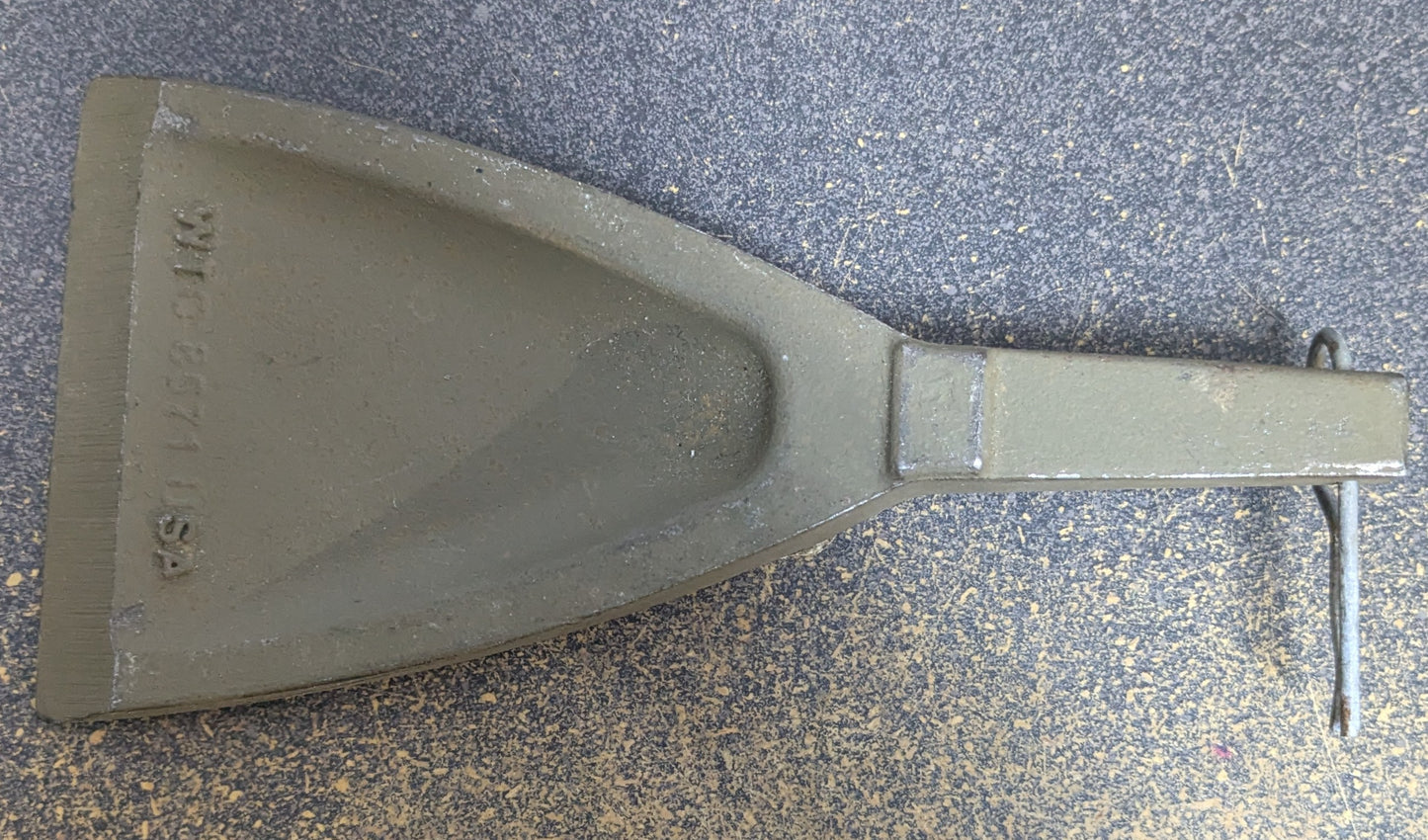 NOS USGI MAX AX Mattock Attachment w/Cotter Pin OD Green (AA05-26May18)