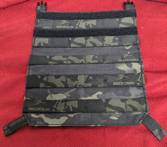 LBX Tactical Multicam Black Velcro Molle Back Panel (CB01-25APR38)
