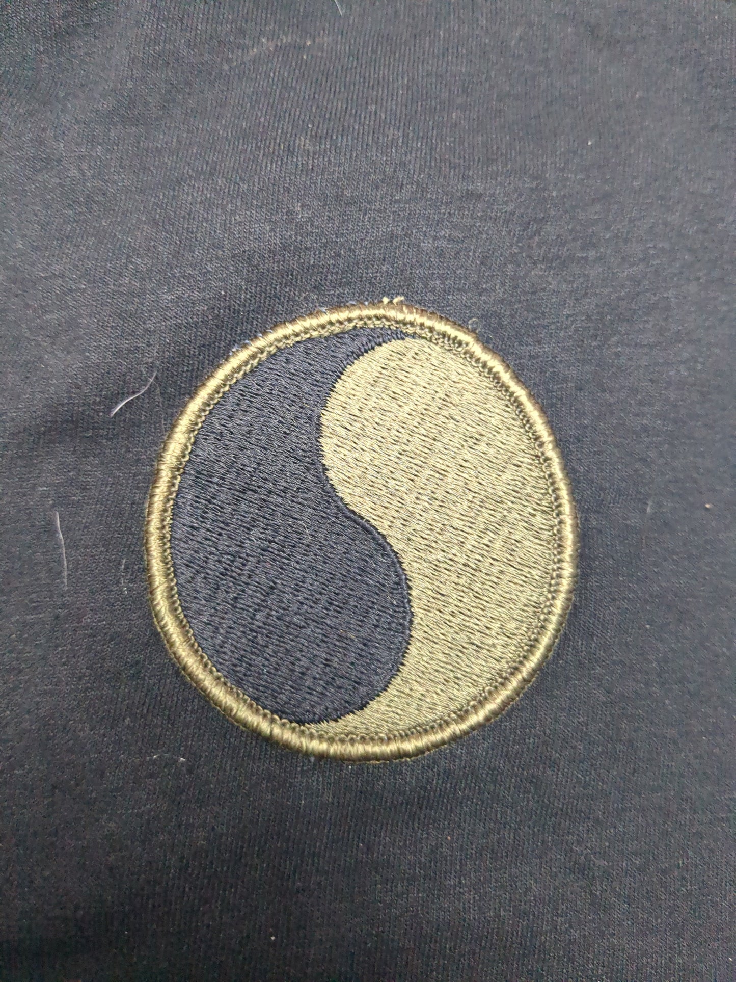 US Army 29th Infantry Division Patch Sew on Patch Subdued OD Black (bu11-29ID)