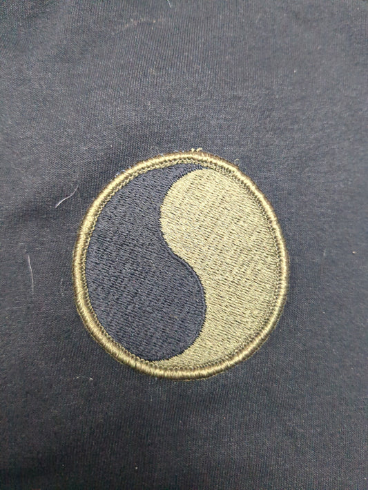 US Army 29th Infantry Division Patch Sew on Patch Subdued OD Black (bu11-29ID)