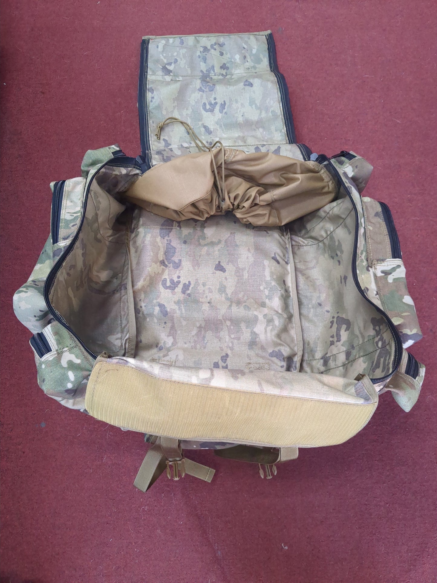 Grille Gibson Custom Ruck -  Built from Scratch - 9 Pocket Zippered Open from Bottom Malice Pack