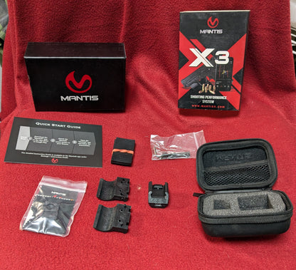 NWT Mantis X3 Shooting Performance System Live Fire, Dry Practice, Airsoft (CA13-25APR14)