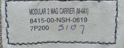 USGI Modular 3 Mag Carrier Ranger Green (26Feb85)