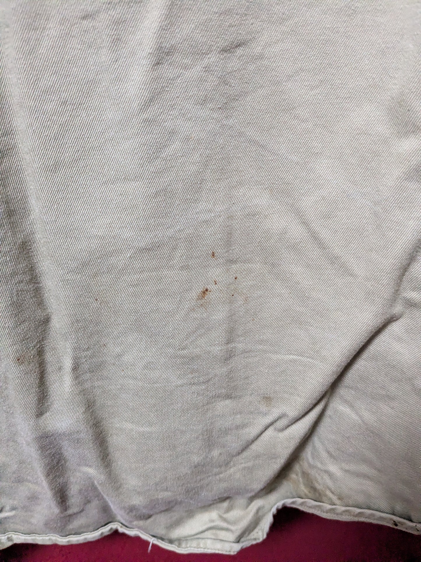 Vintage US Army Short Sleeve Button Down Medium (FB4-26Feb72)