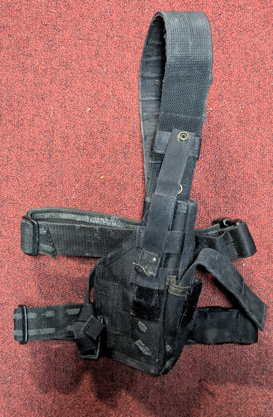 Blackhawk Universal Handgun Holster Drop Leg Black (FA1-26Mar88)