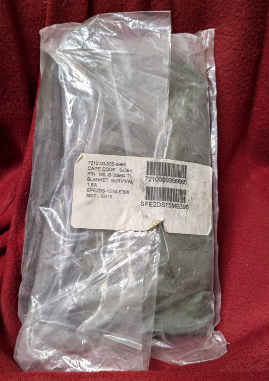 Survival Blanket, MIL-B-36964 Type 1 (ca10-25MAR41)