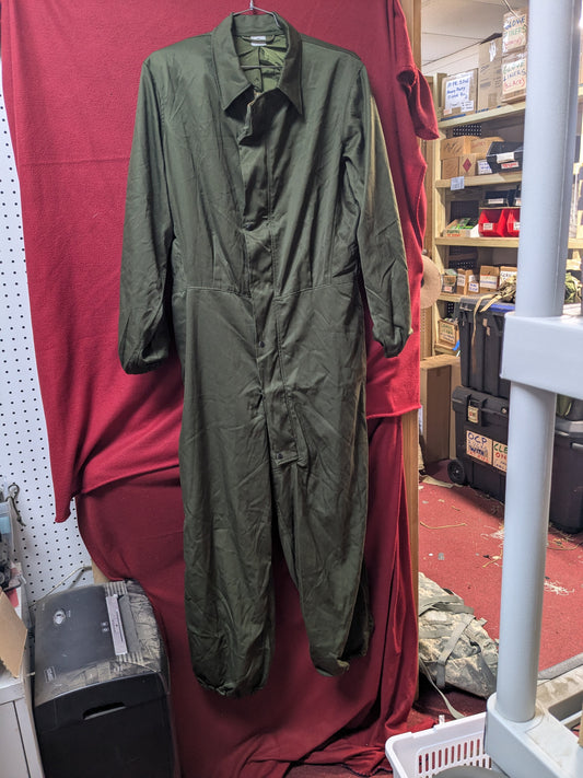 Cold Weather Mens Coveralls Green Medium (DB5-25Aug36)