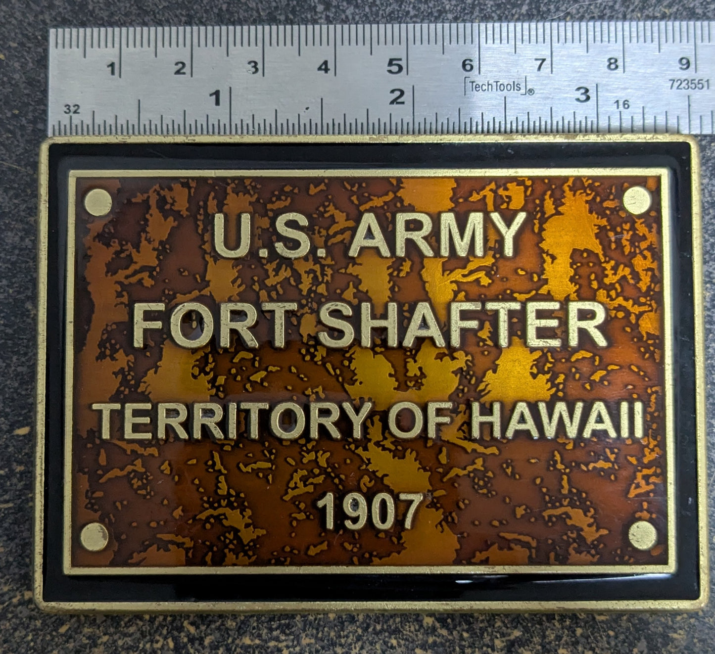 Challenge Coin 8th Special Troops Battalion Hawaii, US Army Territory of Hawaii 1907 (CHCC-26May27)