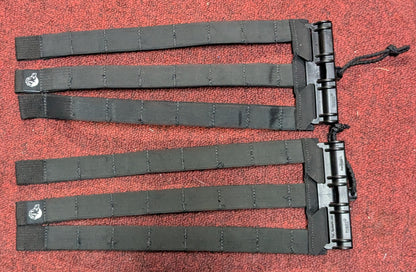 Spiritus Systems MOLLE Tubes Black (CB9-25Sep98)