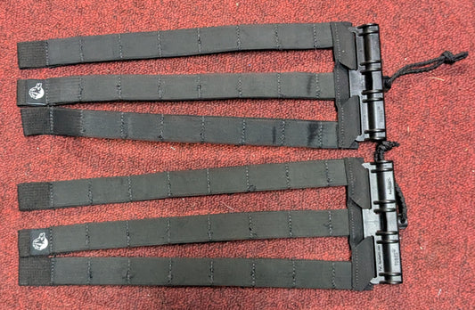 Spiritus Systems MOLLE Tubes Black (CB9-25Sep98)
