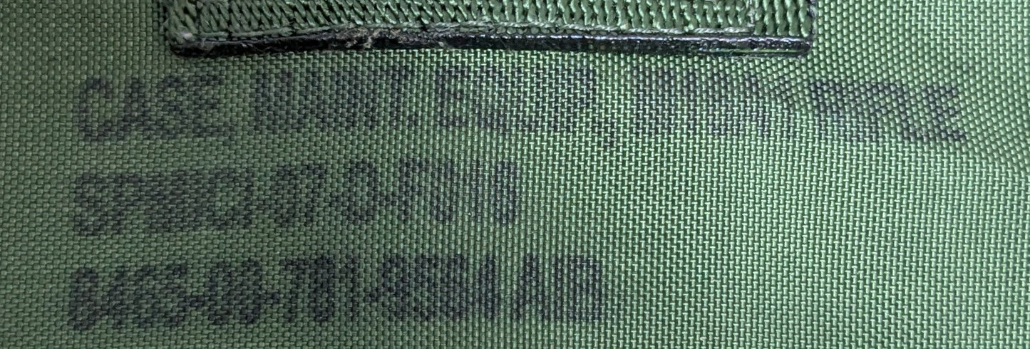 M16A1 Maintenance Equipment Case Pouch Olive Drab Pouch Only (FA3-26Jan59)