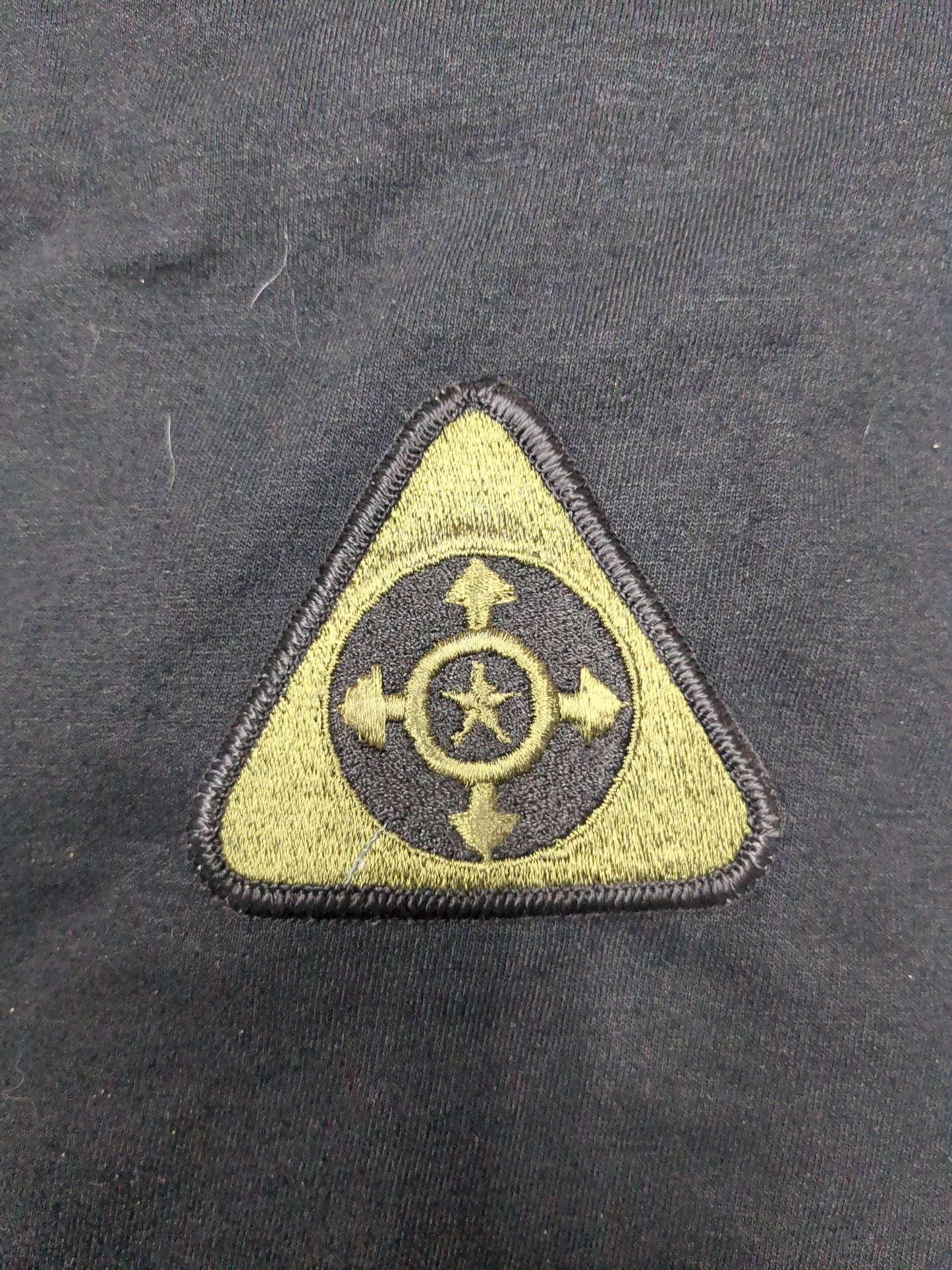 US Army Individual Ready Reserve Patch Sew on Patch Subdued OD Black (bu11-1RR)