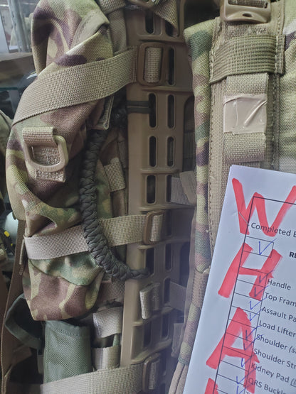 WHANG Ruck Configuration w/ Extra Requests