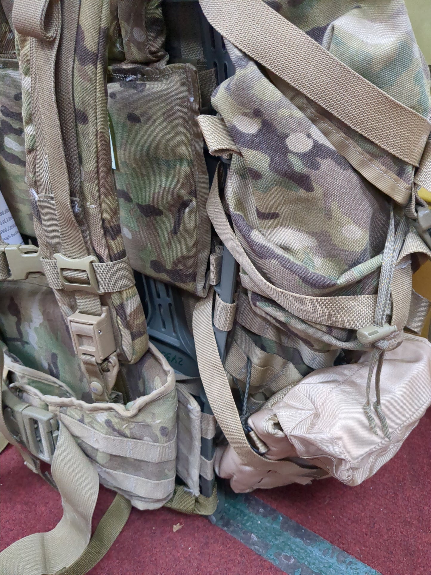 Hans Navarette MAIL-IN - v.12 "Ranger Ready" OCP Large Molle II Ruck w/ The Gibson Configuration w/ Name Tape & Cat Eyes (V12 2026-07)