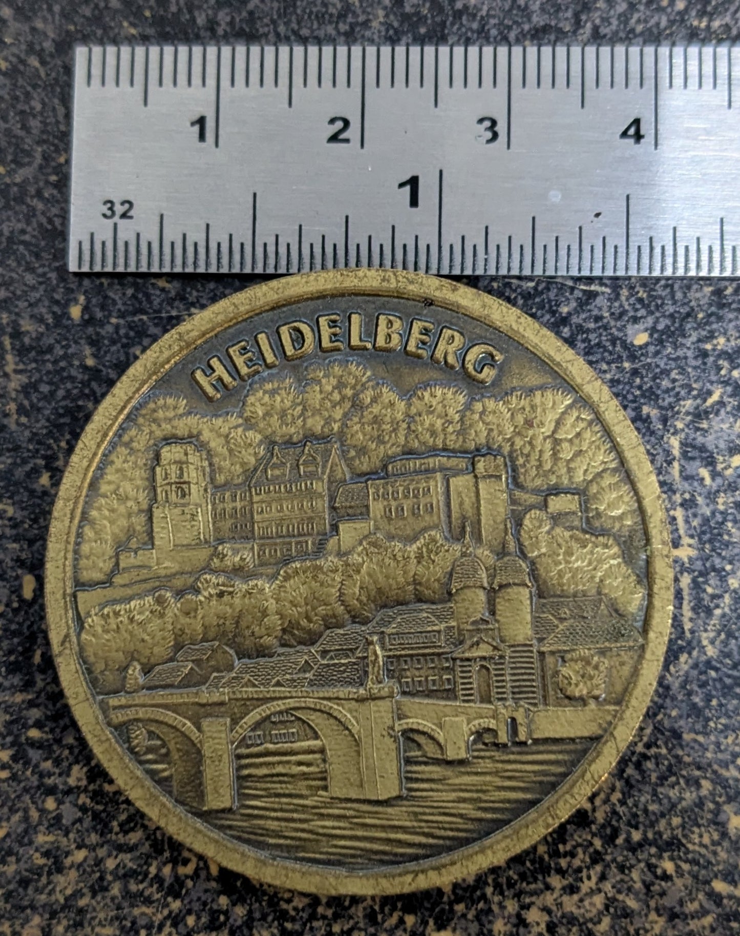 Challenge Coin V Corps Chaplain Heidelberg Germany, In Appreciation and Recognition (CHCC-26May29)