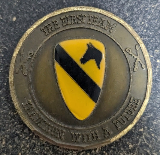Challenge Coin The First Team "Tradition With A Future" (CHCC-25Jul11)