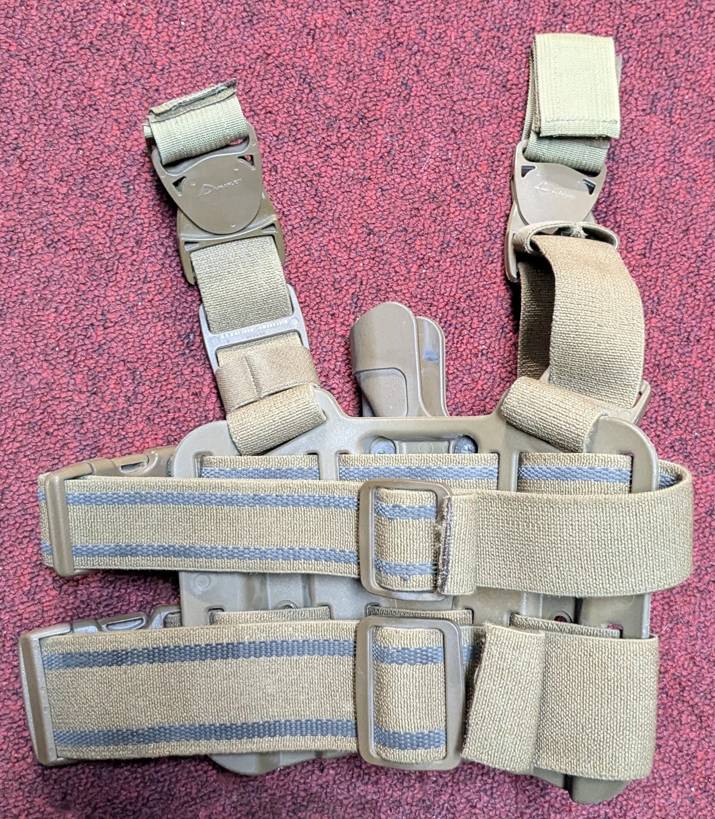 Blackhawk Tactical CQC Right Drop Holster Used (cb03-25May134)