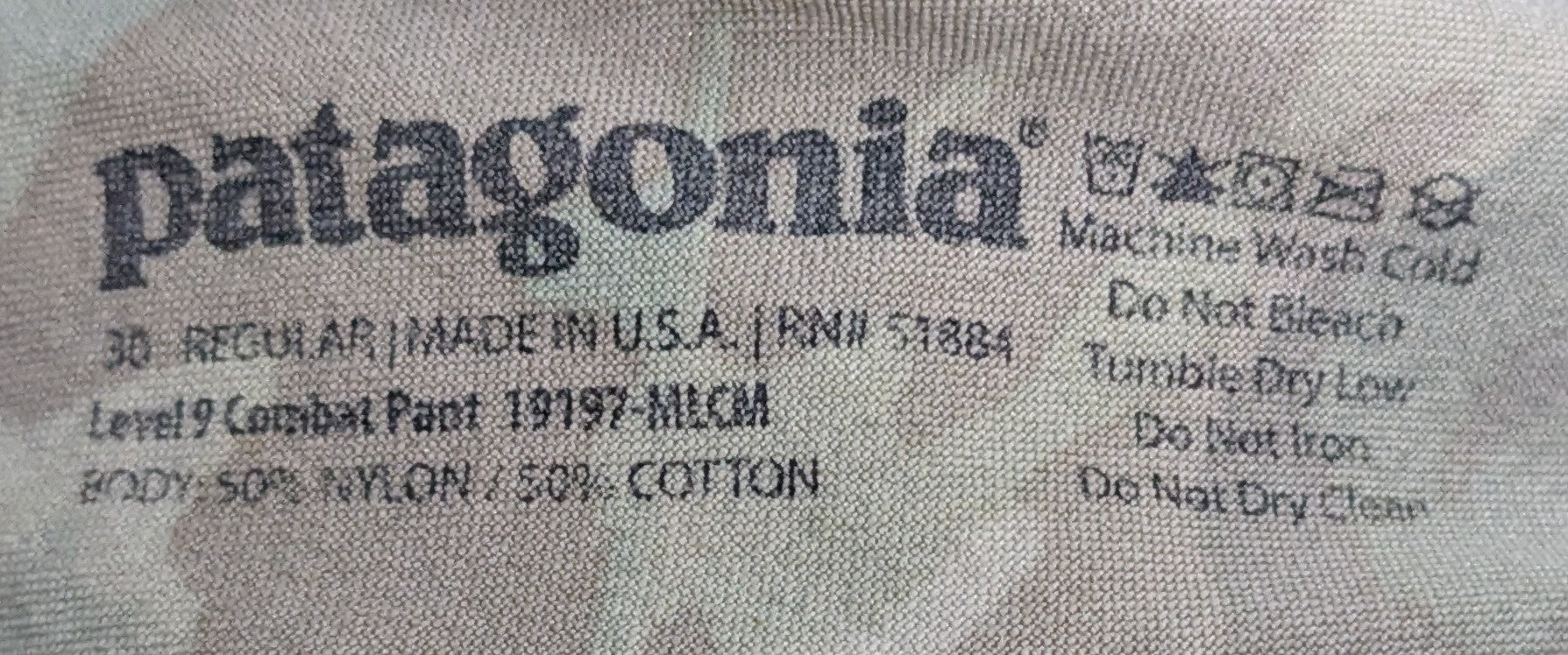 Patagonia Level 9 Combat Pants 30 Regular (FA8-25Nov14)
