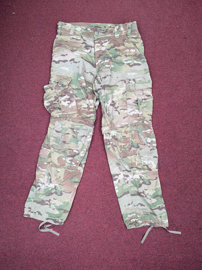 Small Regular US Army Deployment Combat Pants Multicam OCP Goodwill FRAC (db09-apg07)