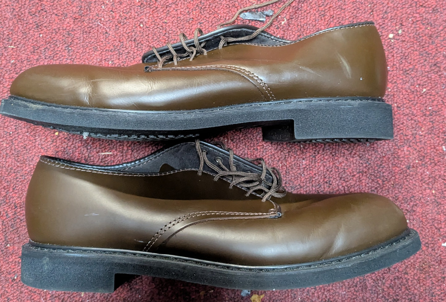 Capps Brown Oxford Dress Shoes Size 9 3E (CA10-25Aug48)