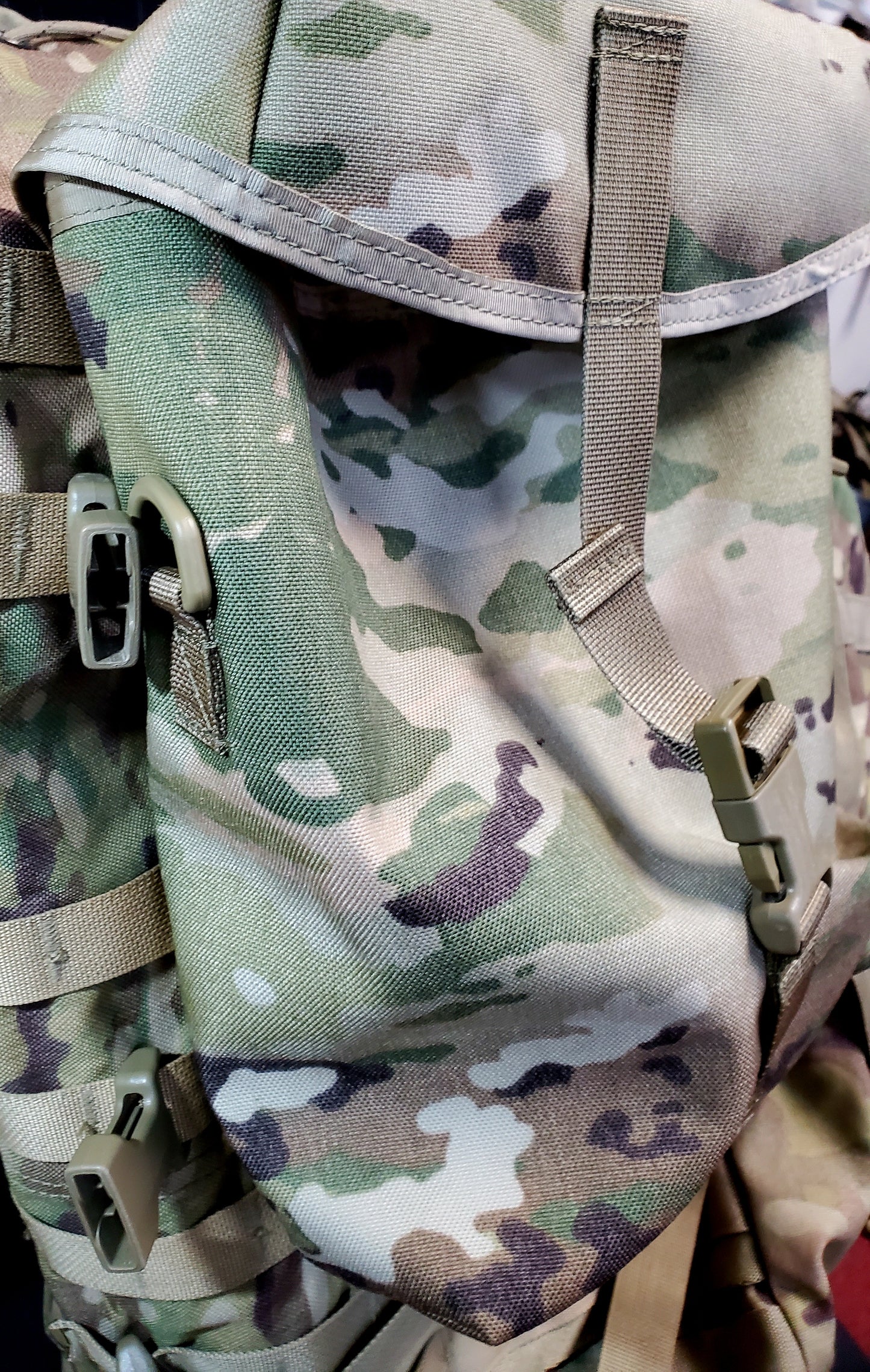 Set of Custom OCP Mil-Spec Molle Sustainment Pouches for Large Ruck Molle 2 (GTT-SS)