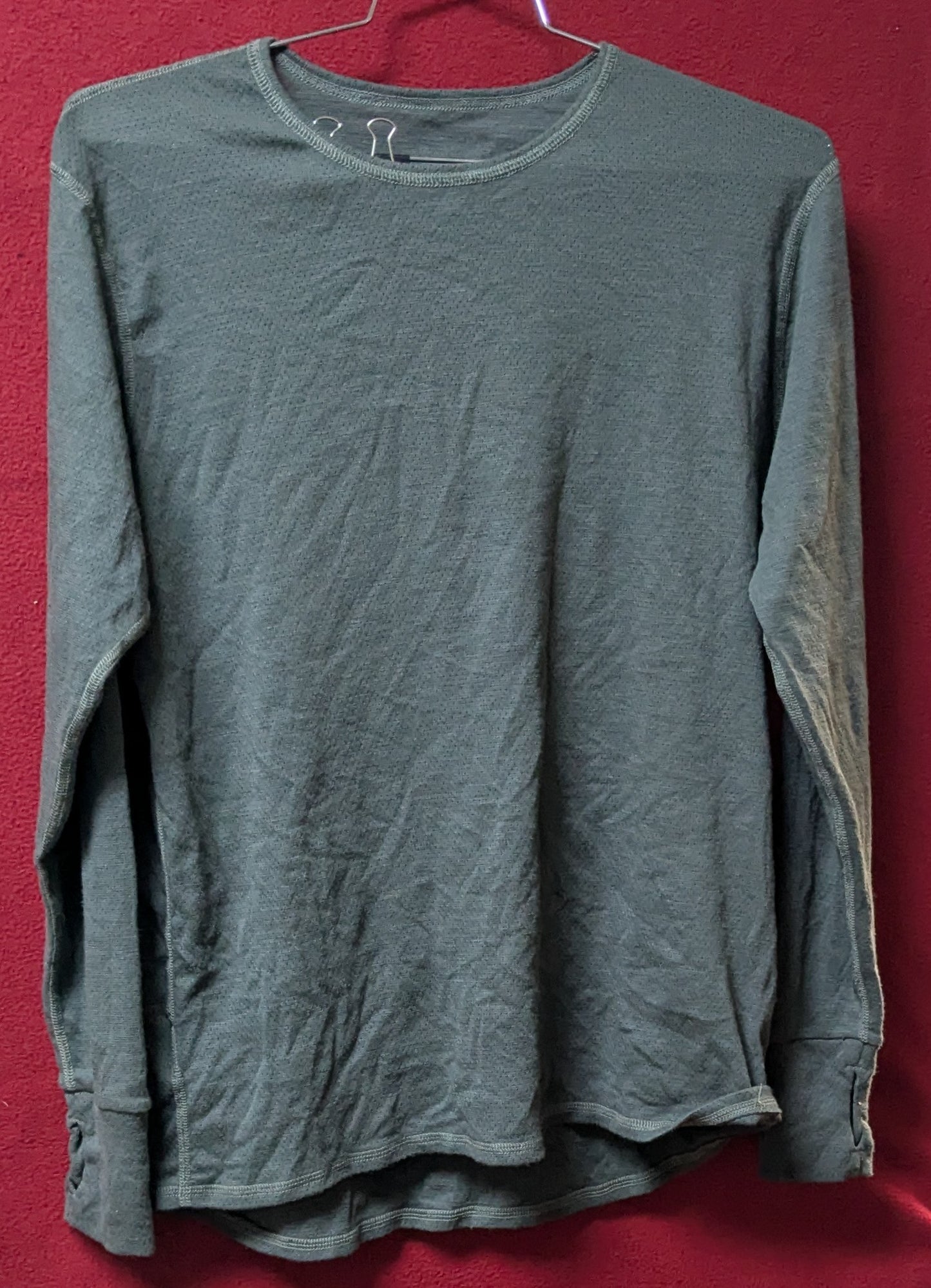 Undershirt Olive Green Fire Resistant Base Layer Large Reg (DC8-25Sep09)
