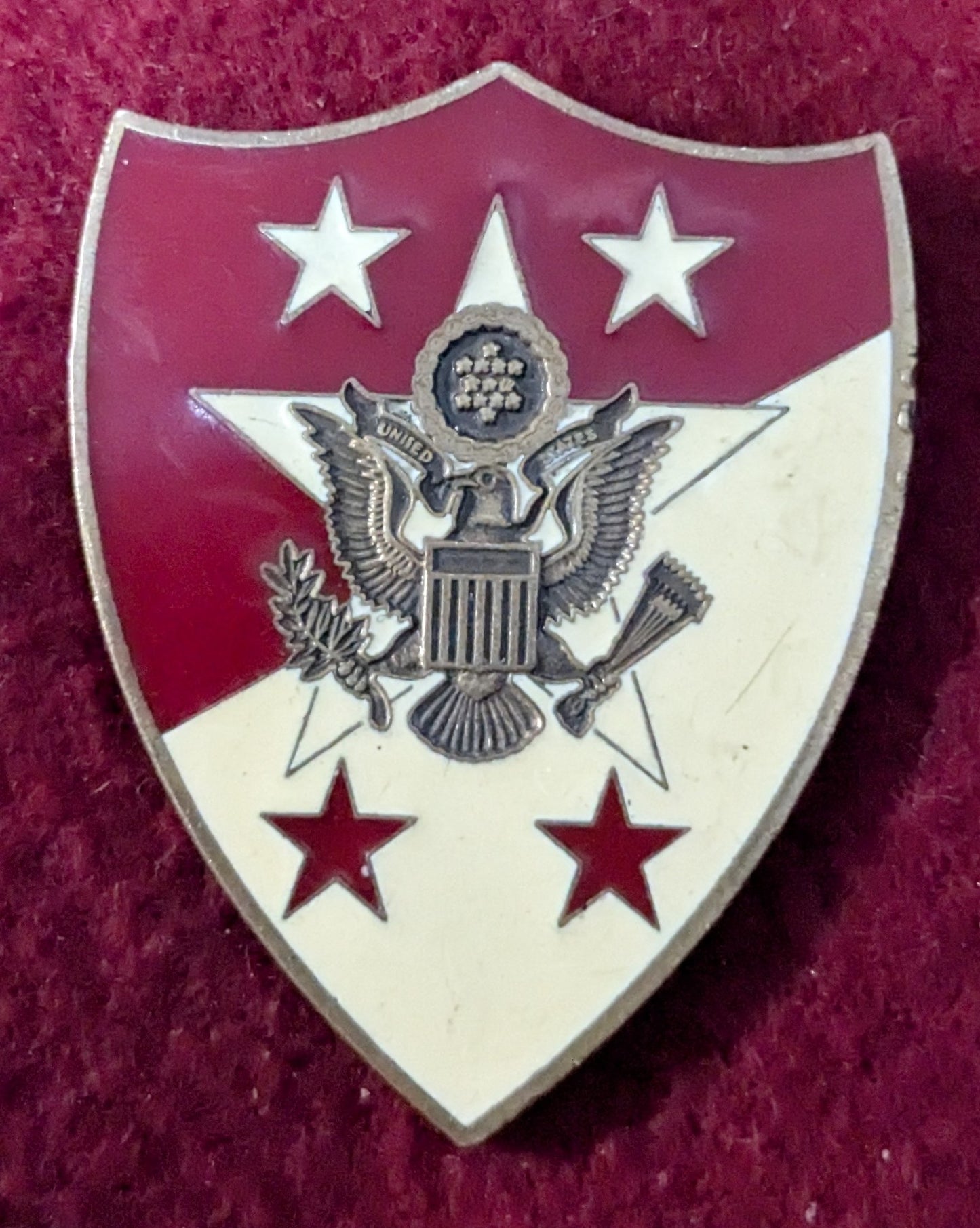 Challenge Coin Awarded by SMA Kenneth O Preston 13th Sergeant Major of the Army (chcc-25May72)