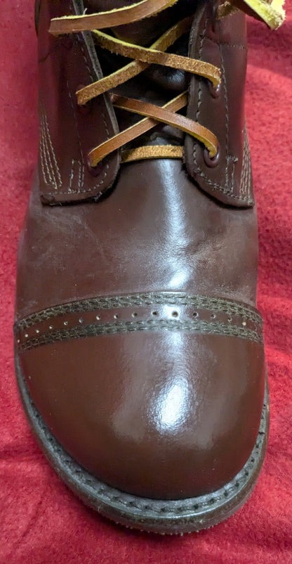 NOS Corcoran Mens 10" Historic Brown Jump Boots Mens 10.5 E (fa08-25APR102)
