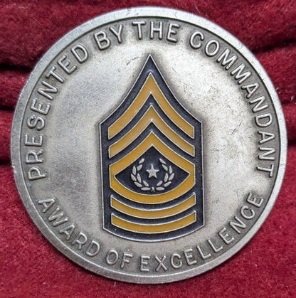 Challenge Coin US Army Aviation Center NCO Academy CSM (chcc-25APR160)