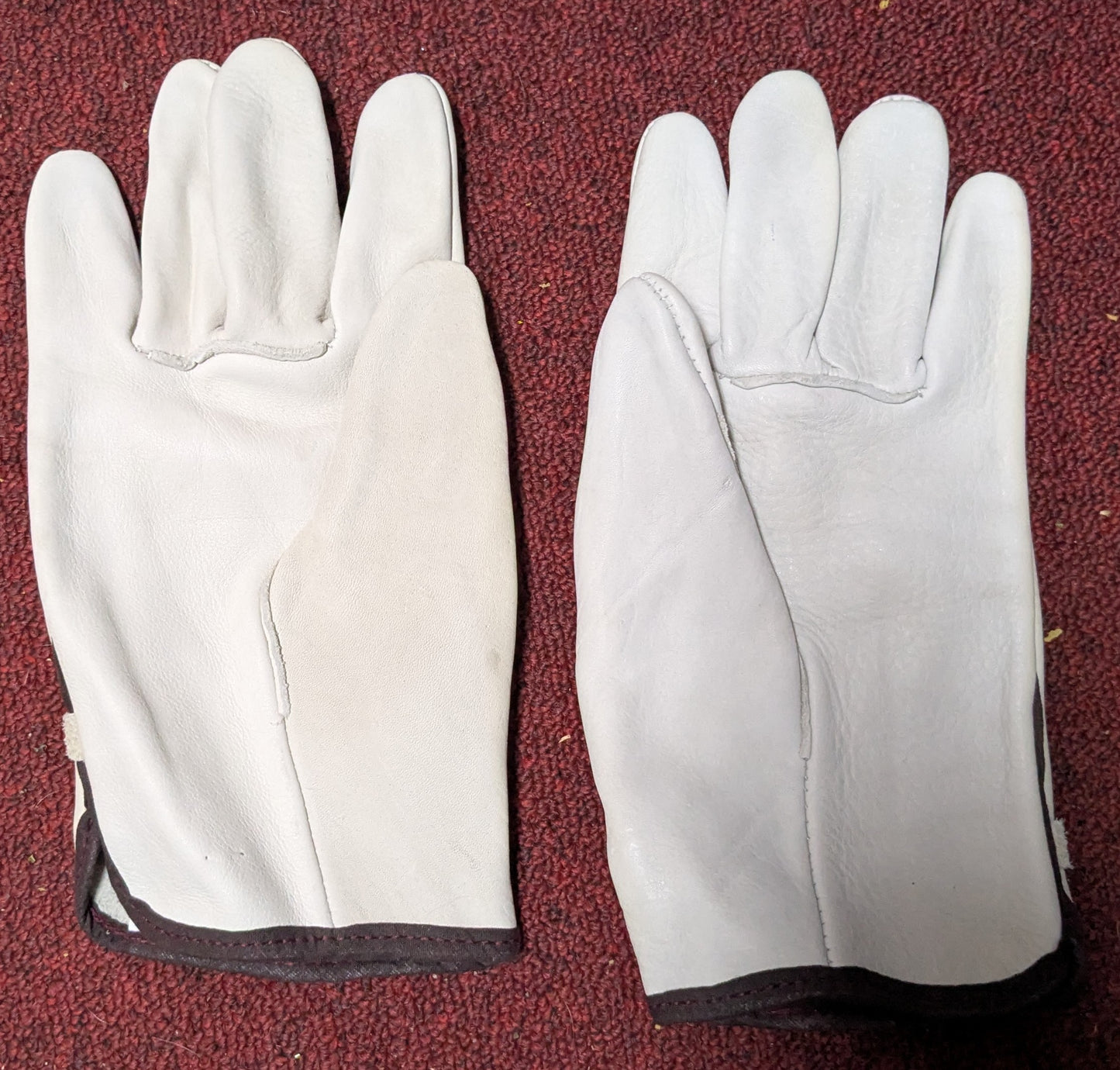 Heavy Duty Leather Gloves, Wildland Fire Fighting White X-Large (FA8-26Apr28)