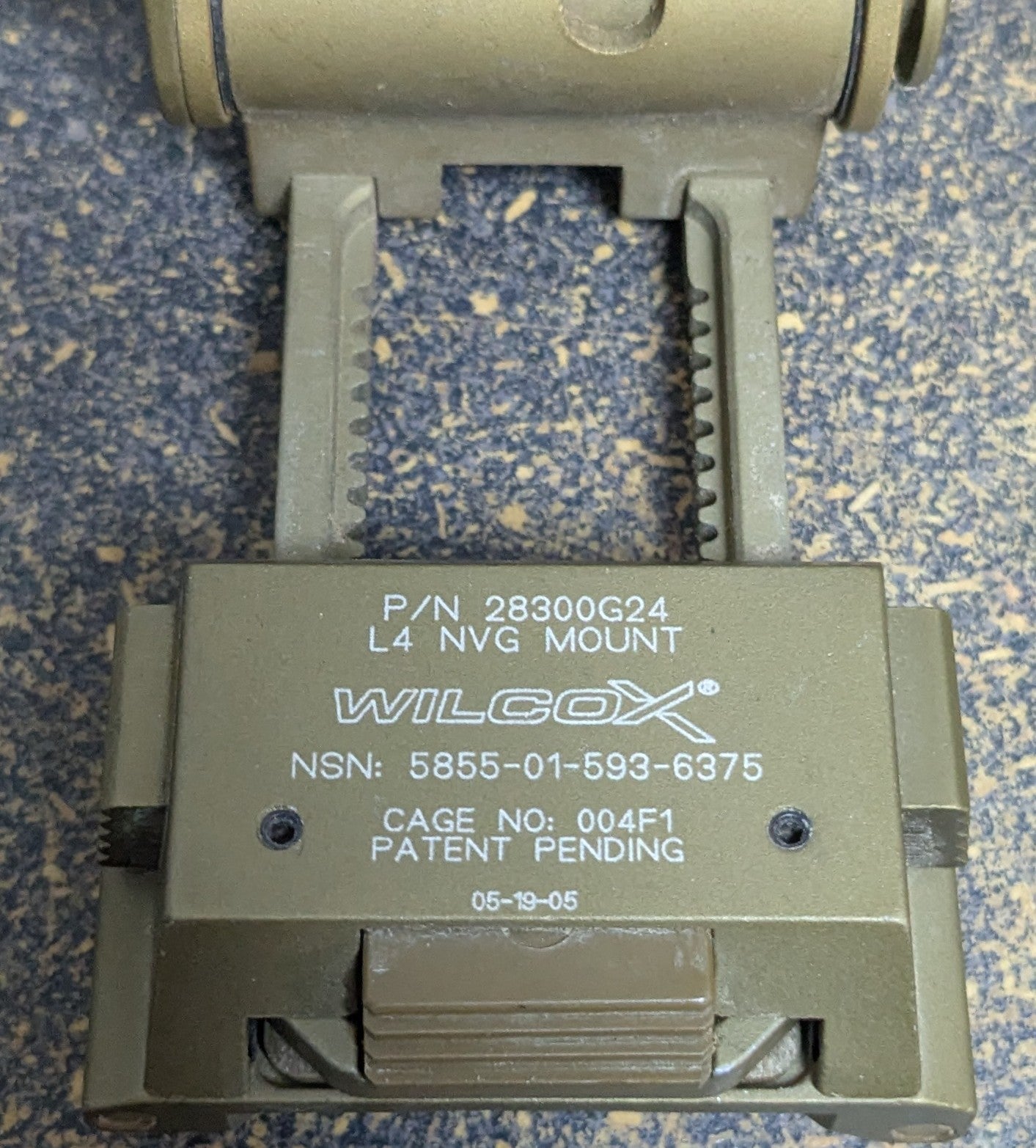 Wilcox L4 NVG Mount Bronze (FA6-25Oct58)