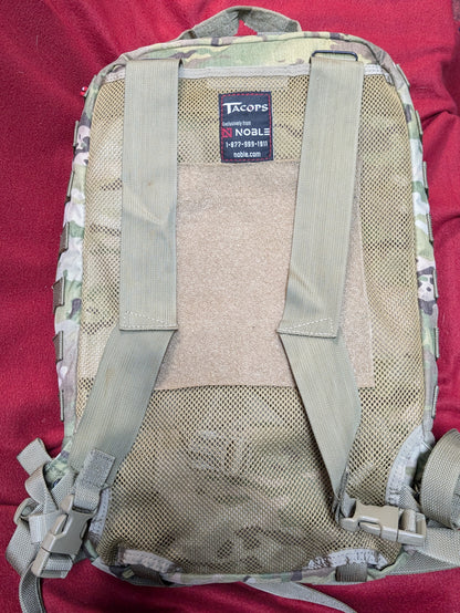 NOBLE Tacops M-9 Assault Medical Backpack Multicam OCP Contents Pictured (ac07-25APR127)