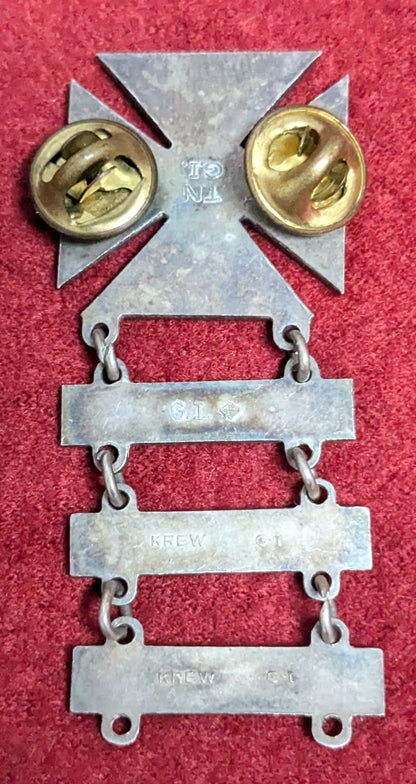 Badges, Marksman Rifle Bayonet Grenade (chcc-25Jun54)