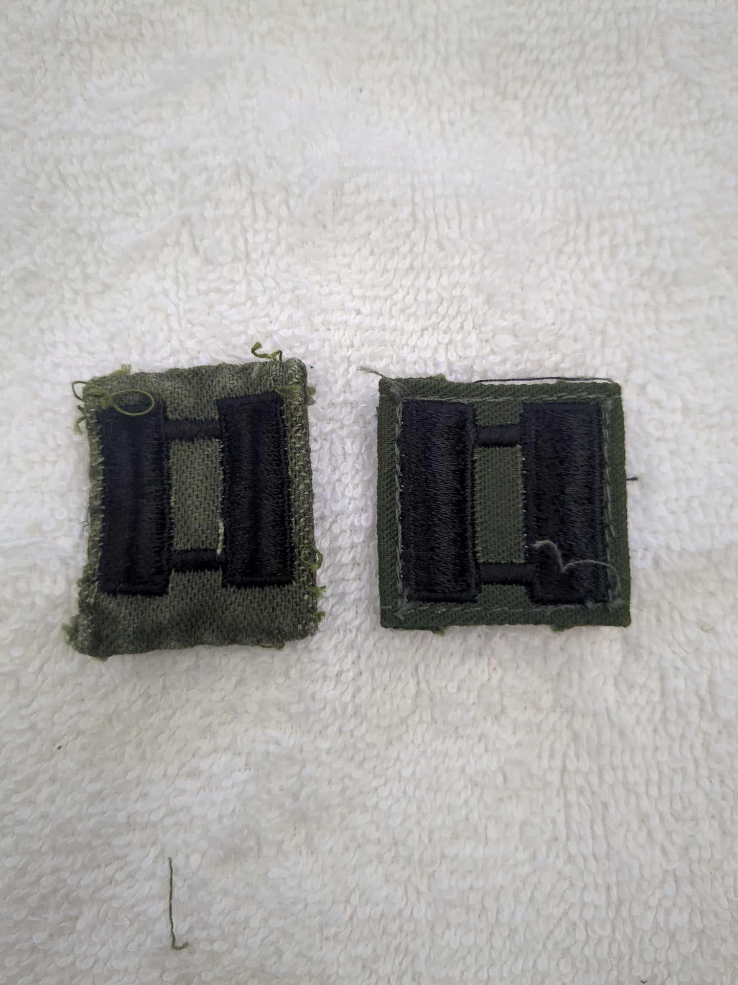 US Army CPT Sew Rank Subdued Pair (WSAB12-Sew)