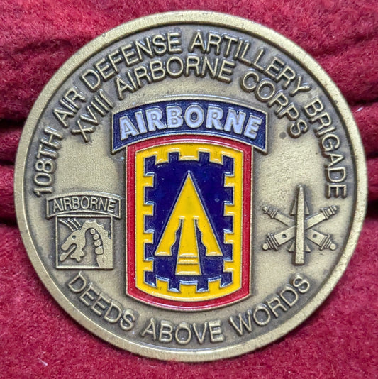 Challenge Coin 108th Air Defense Artillery Brigade (chcc-25APR148)