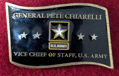 Challenge Coin General Pete Chiarelli Vice Chief of Staff U.S. Army (chcc-25May63)